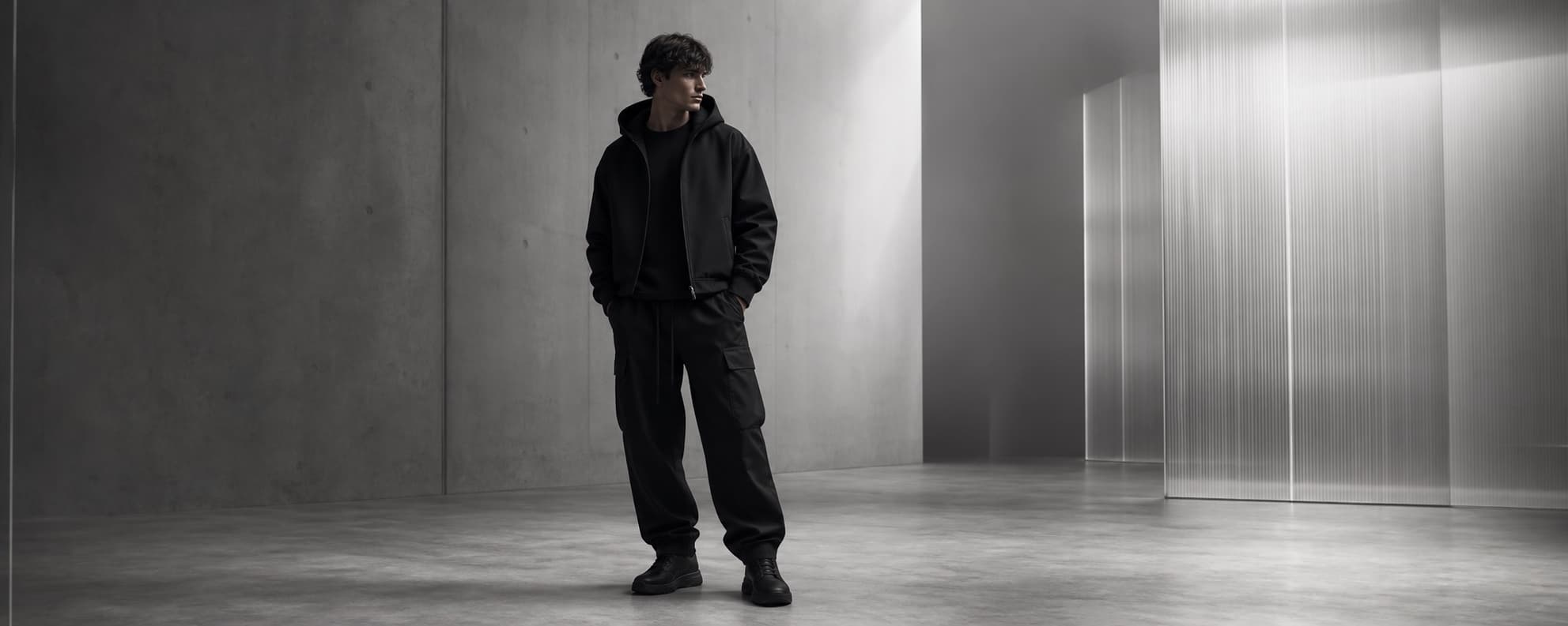 Men collection entrance
